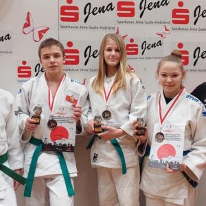 3xGold beim Int.Turnier U15 in Jena